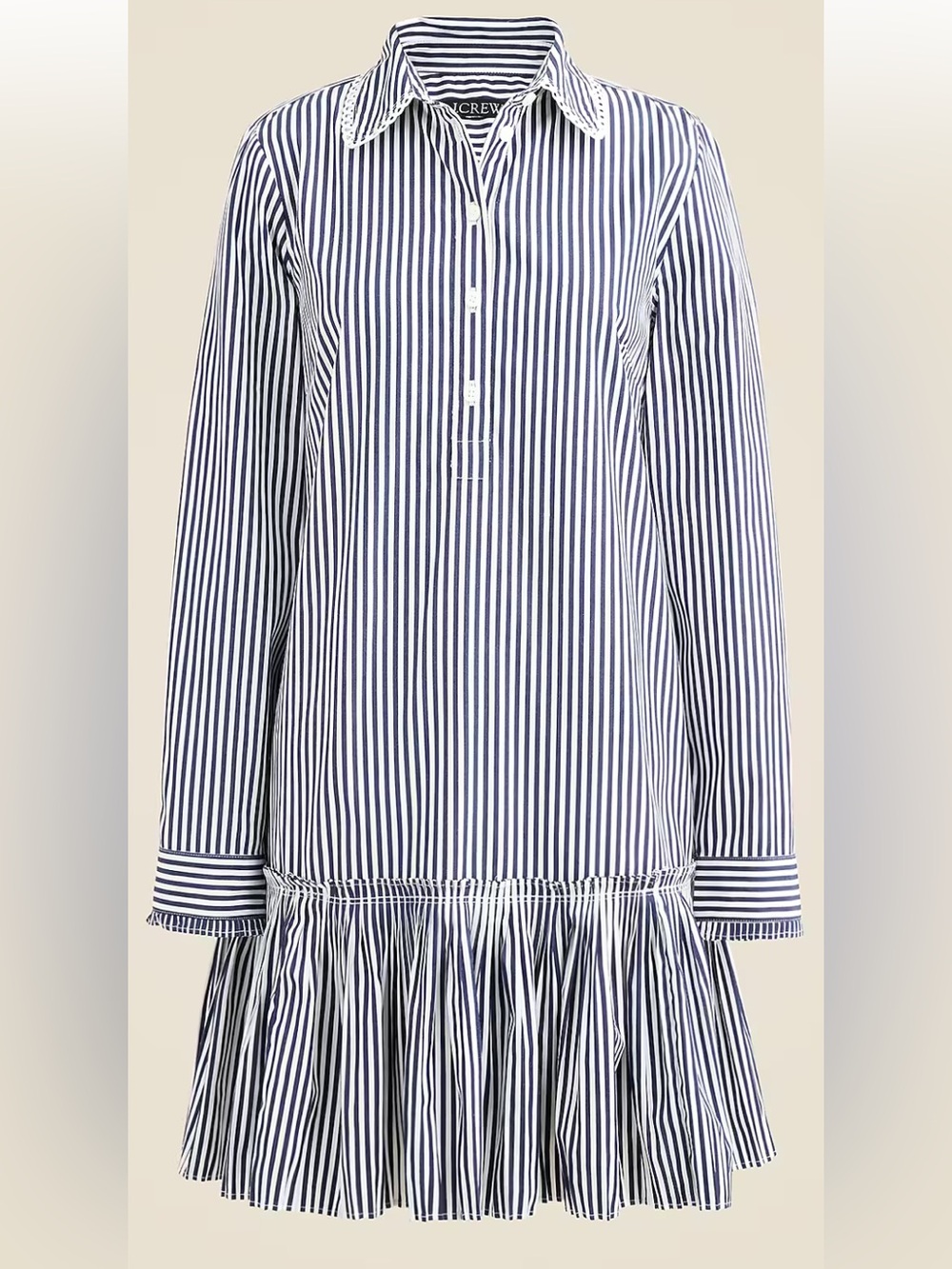 NWOT J. Crew Amelia Shirtdress